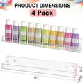 thumbnail image 2 of Transparent Paint Storage Box Wall-Mounted, Miniature Paint Rack, Paint Rack Organizer, Craft Paint Storage Rack, 2 of 7