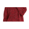 thumbnail image 3 of MICHAEL Michael Kors Womens Ribbed Cable Knit Turtleneck Sweater Red XL, 3 of 3
