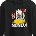 thumbnail image 3 of SpongeBob SquarePants - Mr Krabs Money - Juniors Cropped Pullover Hoodie, 3 of 6