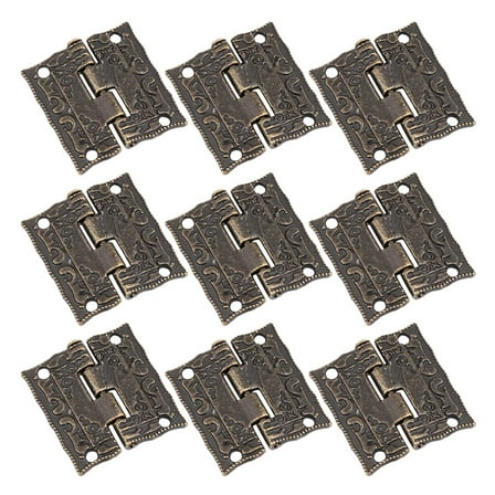 unbranded 20pcs Vintage Wooden Box Hinges Cabinet Door Hinges Door Hinges