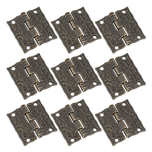 unbranded 20pcs Vintage Wooden Box Hinges Cabinet Door Hinges Door Hinges