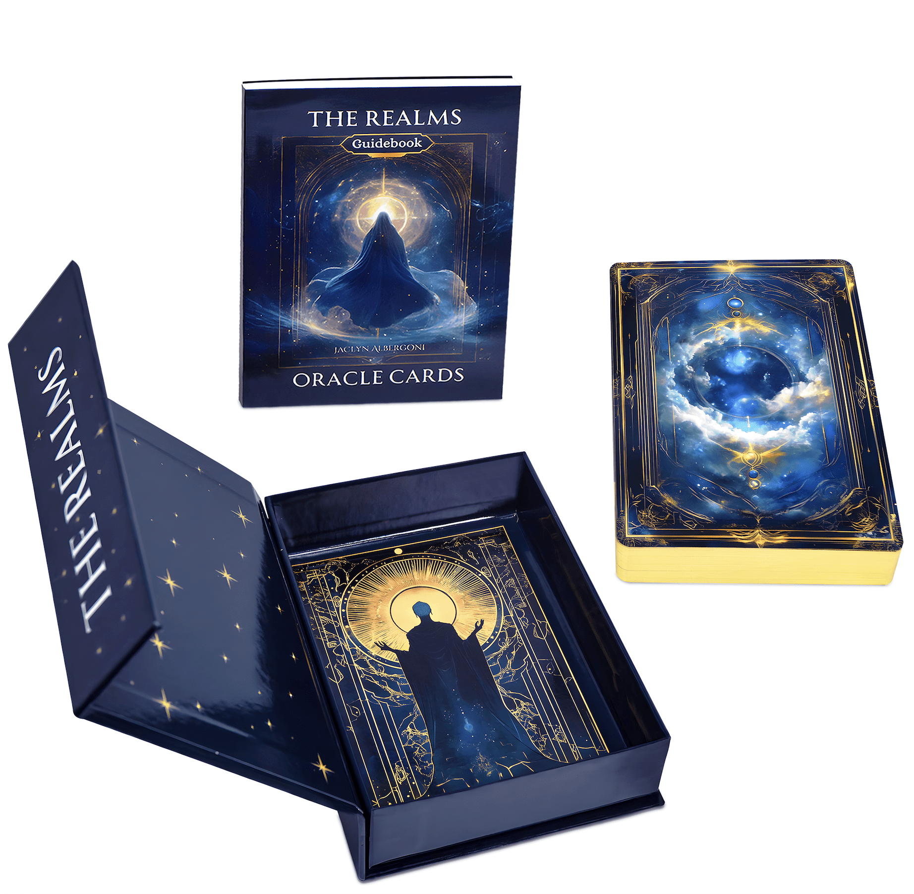 The Realms Oracle Deck – 50 Card Spiritual Guide for Intuition, Healing & Higher Wisdom