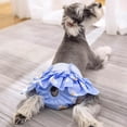 thumbnail image 6 of Dog Diapers, Washable Dog Period Diapers Cover, Adjustable Reusable Female Dog Diapers  for Heat, Period, Incontinence. Doggie Princess Dress   ( Small, 3 Packs), 6 of 6