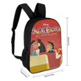 thumbnail image 2 of El Nuevo Groove del Emperador-theme Backpack, Campus style schoolbag Bookbag with Adjustable Shoulder Straps And Large Zip Compartment, Unisex Travel Bags., 2 of 6