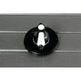 thumbnail image 3 of Kingston Brass KS3030BPL Bel-Air 3-Way Diverter Valve with Trim Kit, Matte Black, 3 of 5