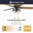 thumbnail image 4 of Prominence Home 52 Inch River Run Farmhouse Indoor Ceiling Fan with Pull Chain, Bronze, 4 of 9