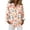 Pink, variant on Christmas Shirt for Women Christmas Graphic Button Down Long Sleeve Shirt Collared Trendy Tops Loose Fit Autumn Daily Outfits with Pocket Pink 3XL