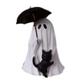 thumbnail image 4 of Sylvtty Halloween Decoration Ghost Wear Glasses Resin Statue Fine Craftsmanship Tabletop Ornament Home Decor, 4 of 7