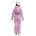 thumbnail image 2 of Zaldita Kids Waterproof Jumpsuit Snowsuit Hooded Romper Boys Girls Ski Suit Winter Overalls Pink 8, 2 of 7