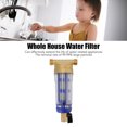 thumbnail image 3 of Sediment Water Filter, Cyclonic Sedimentation Water Filter G1/2in Backwashing Pure Copper, Whole House Water Filter for Washer Water Heaters Purifiers, 3 of 9