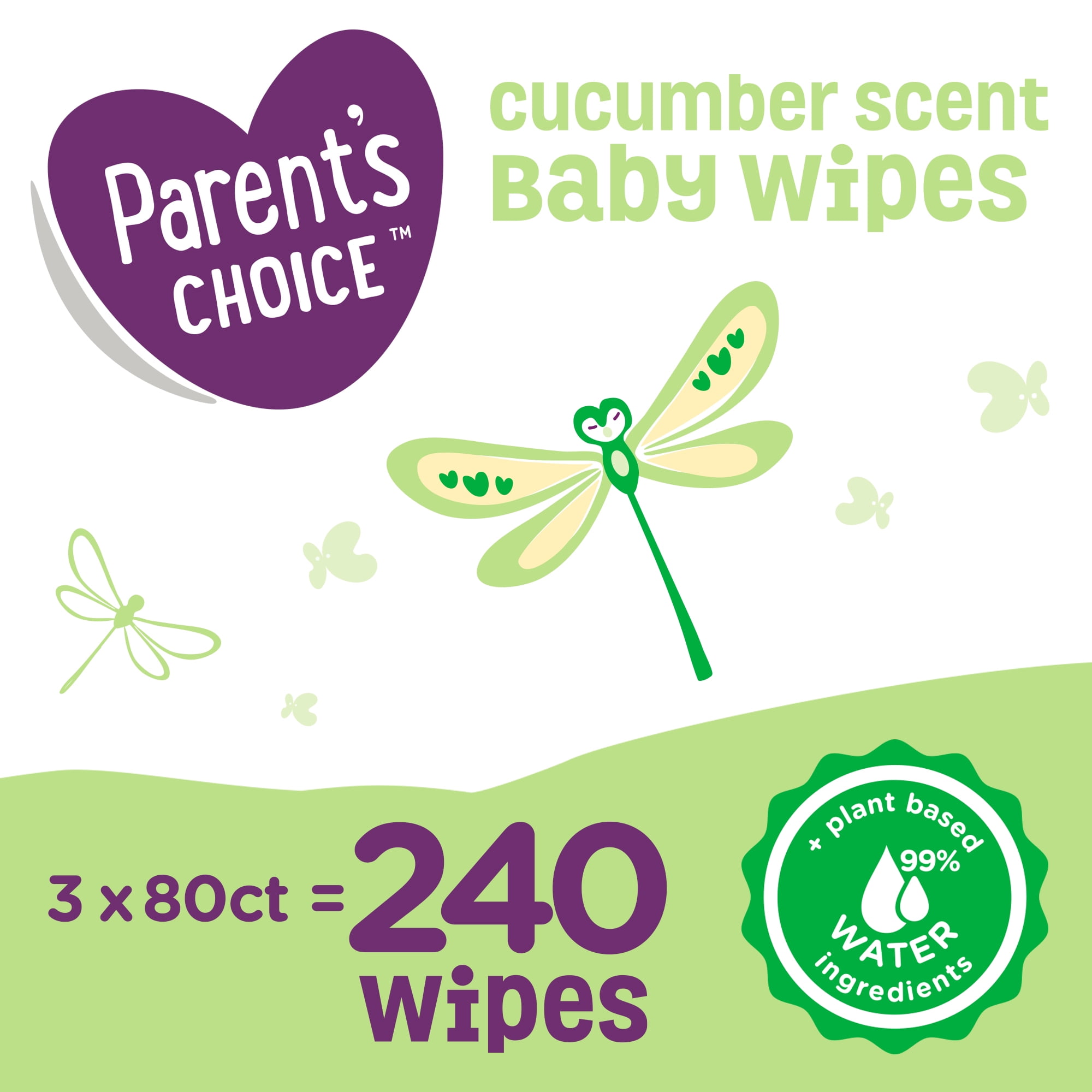 cucumber baby wipes walmart