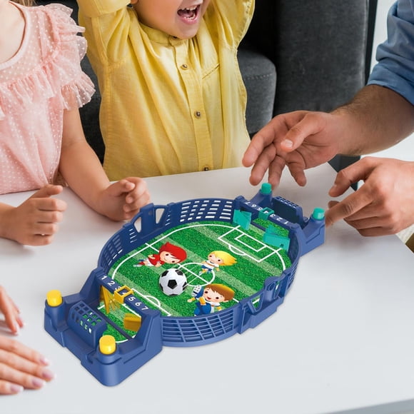 Juguetes interactivos de tablero de mesa DYNWAVEMX Juego de fútbol de mesa Azul