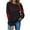 Black, variant on TKYCMSUAKI Valentine's Day Oversized Sweatshirts for Women Plaid Love Heart Print Shirts Long Sleeve Round Neck Sweatshirt Loose fit Tunic Tops