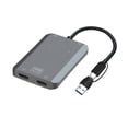 thumbnail image 1 of Adaptador Dual HD: USB CUSB A 3.0 Splitter para monitores duales 1080p, 1 of 9