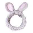 thumbnail image 1 of Ear Peluche Diadema Skincare Soft Women Girls ve Face Grey Gris Zulema Lavado de la cara de la cara, 1 of 8