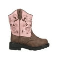 thumbnail image 2 of Roper Girls Saddle Light Round Toe Cowboy   Mid Calf Boots, 2 of 5