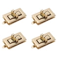 thumbnail image 2 of Turn Lock Clasp, Replacement Twist Lock Fasteners Alloy  For Bags, 2 of 8