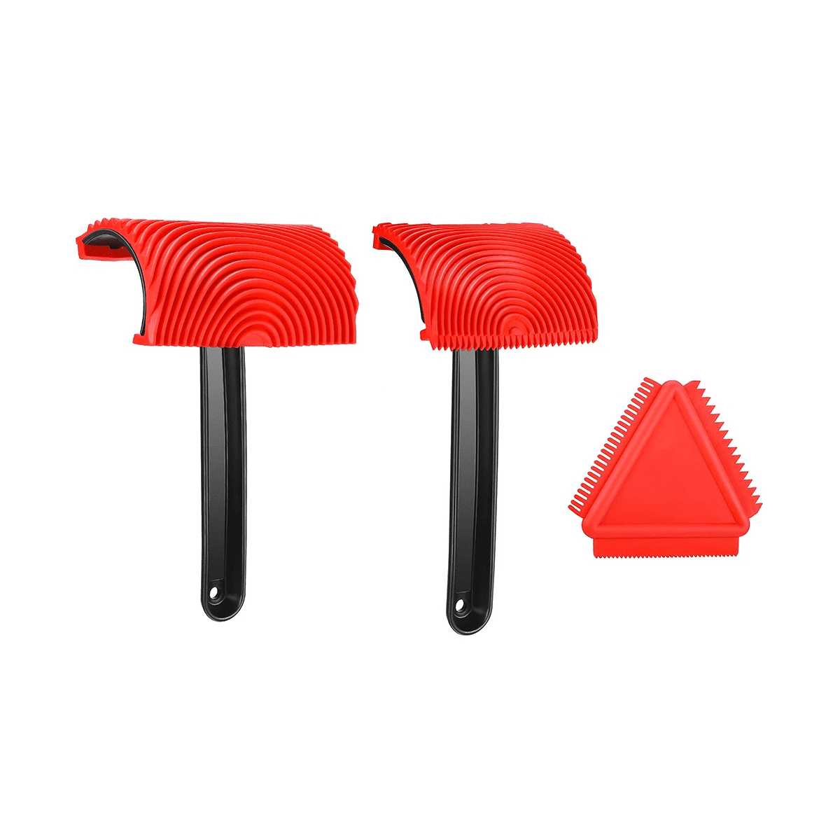 3 PCS Wood Graining Painting Tool Wood Graining Set DIY Grain Painting