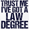thumbnail image 3 of CafePress - Lawyer Humor Trust Me Ringer T - 100% Cotton Ringed T-Shirt, 3 of 4