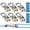 Rope Roller, variant on AIYUQ.U Adjustable Tent Rope Roller Tensioner 6 Pack