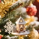 thumbnail image 4 of Ireezec Christmas Ornament Hanging Decorations, Acrylic Hou Winter Snowy Scenery Holiday Tree Decor for Home Party Festival Gift Decoration, 4 of 6
