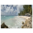 thumbnail image 2 of Barbados Island White Seashore - Modern Seascape Canvas Artwork, 2 of 3