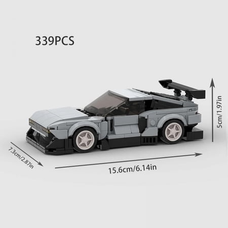 MOC N Vision 74 World Famous Car Building Blocks City Vehicle Speed Champion Sport Car Model Bricks Kids Toys Birthday Gifts Boy
