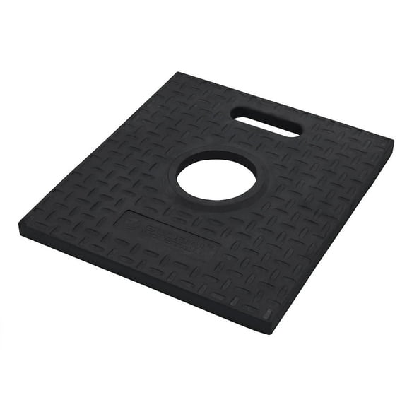 Global Industrial 670606 Rubber Base for Delineator Post Square