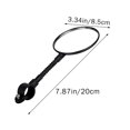 thumbnail image 3 of 2 Pcs Rétroviseur de Vélo Tige Flexible Réglable Rétroviseur de Guidon de Bicyclette avec Réflecteur, 3 of 9