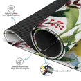 thumbnail image 3 of Floral Extra Large Non-Slip Mahjong Mat 31.5 Inch Square Rubber Game Mat with Noise Dampening Features for Playing Cards, Tiles & Board Games, 3 of 7