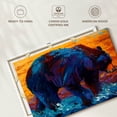 thumbnail image 6 of Elephant Stock Rivers Edge Ii Wall Art - Horizontal Canvas Wall Art - Living Room Wall Decor - Animal Canvas - Orange And Blue Decor By Marion Rose - 12" x 8", 6 of 8