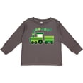 thumbnail image 3 of Inktastic St Patricks Irish Shamrock Train Boys or Girls Long Sleeve Toddler T-Shirt, 3 of 5