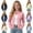 Pink-02, variant on Mitankcoo Girls Mock Neck Zip Up Jacket Slim Long Sleeve Athletic Coat with Thumb Holes Lightweight Casual Outerwear 3-15Y