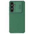 thumbnail image 2 of ELEHOLD Silicone Case for Samsung Galaxy S24,Rugged Magnetic Back Case with Sliding Camera Lens Protector Compatible with Mag Safe Rubber Shockproof Protection Galaxy S24 Cover,Darkgreen, 2 of 9