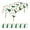 Christmas Tree, variant on CXPSINC 6 Pack Christmas Snowflake Tablecloth Disposable Christmas Plastic Tablecloth Table Cover for Christmas Party Decoration Supplies 54" x 108"