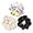 3pcs, Black-Coco-Purple, variant on 100% Mulberry Silk-Scrunchies for Hair Sleep, Women Grils Silk Hair Ties for Frizz & Breakage Curly Hair, No Damage, Elastics Ponytail Holder, 3 Pack