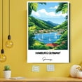 thumbnail image 3 of Hamburg Germany Travel Canvas Wall Art – Beautiful Travel Decor for Bedroom, Office Germany Canvas Print – Serene and Scenic Wall Decor Gift for Travel Lovers, 3 of 5