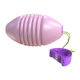 thumbnail image 1 of Sliding Zoom Ball Toy and Fitness Game for Kids with Long, Nylon Rope and Heavy-Duty Plastic Grip Handles, Reverse Tug of War, Occupational Therapy, and Active Play, 1 of 5