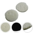 thumbnail image 6 of 2pcs 5 inch Wool Buffing Polishing Pads Bonnets Sanding On Car Buffer, 6 of 15