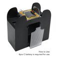 thumbnail image 3 of Automatic Poker Shuffler, ABS Easy Operation Board Game Accessories Standard Design Portable Poker Shuffling Machine Time Saving  for Party, 3 of 8