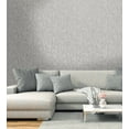 thumbnail image 2 of Industrial Texture Metallic Grey Non-Pasted Wallpaper (Covers 56 sq. ft.), 2 of 6