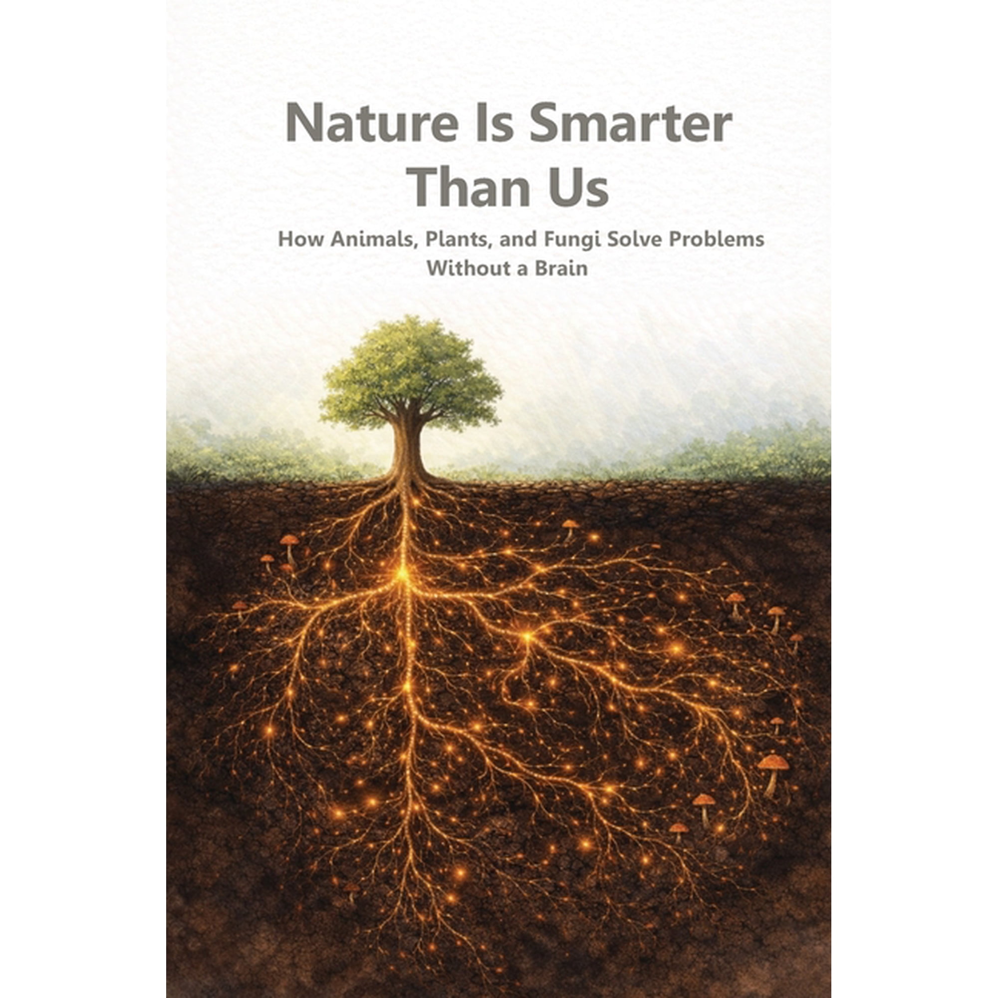 Nature Is Smarter Than Us: How Animals Plants and Fungi Solve Problems Without a Brain 6*9 (Paperback)