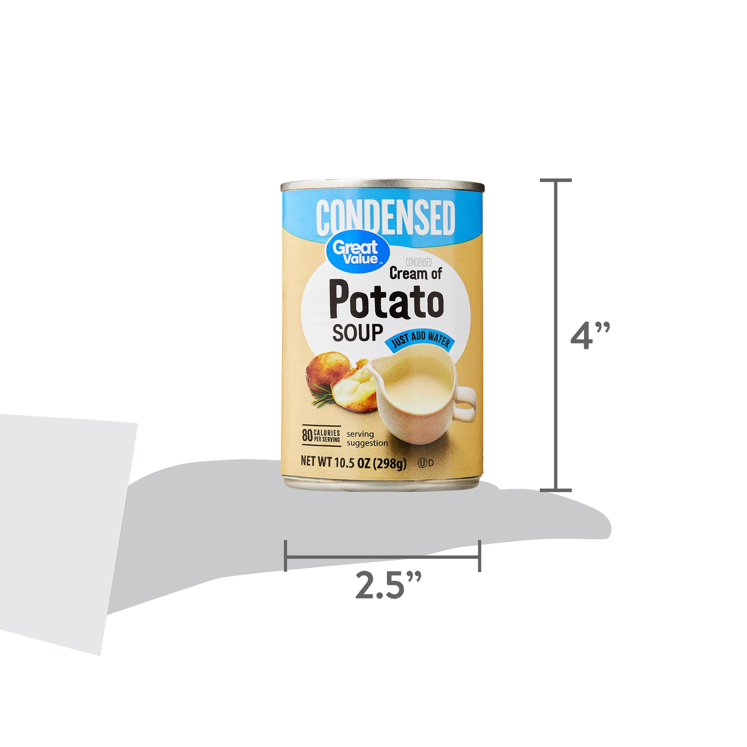 Great Value Cream of Potato Condensed Soup, 10.5 oz