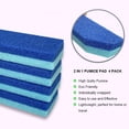 thumbnail image 3 of Piedra pómez para pies, para eliminar callos y durezas (paquete de 4) (azul), 3 of 7