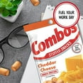 thumbnail image 2 of COMBOS Cheddar Cheese Pretzel Baked Snacks 6.3-Ounce Bag (Pack of 12), 2 of 6
