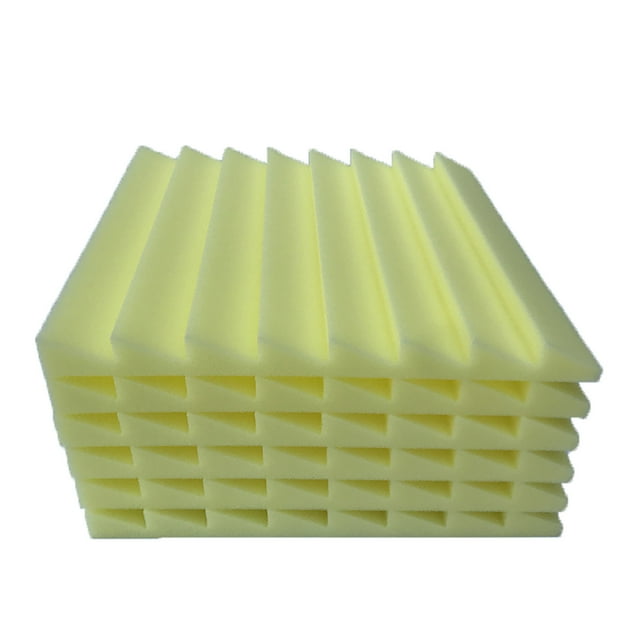 Agiferg 6 Pcs Éponge Insonorisée KTV Jeu Intérieur Musique Éponge Insonorisée