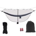 thumbnail image 1 of Mosquitera para hamaca de camping, red compacta y ligera para hamaca, 12 pies de largo con cremalleras de doble cara se adapta a todas las hamacas de camping, 1 of 5