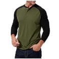 thumbnail image 1 of WEAIXIMIUNG Christmas Men 2025 Spring/summer Relaxed Sports Large Size Color Matching Lapel Shirt, 1 of 7