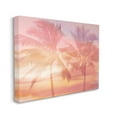 thumbnail image 3 of Stupell Industries Summer Palm Trees Sunrise Tropical Windblown Leaves Graphic Art Gallery Wrapped Canvas Print Wall Art, Design by Mia Jensen, 3 of 7