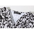 thumbnail image 3 of CamiiMia Womens Long Sleeve Leopard Printed Shirts Top, 3 of 6